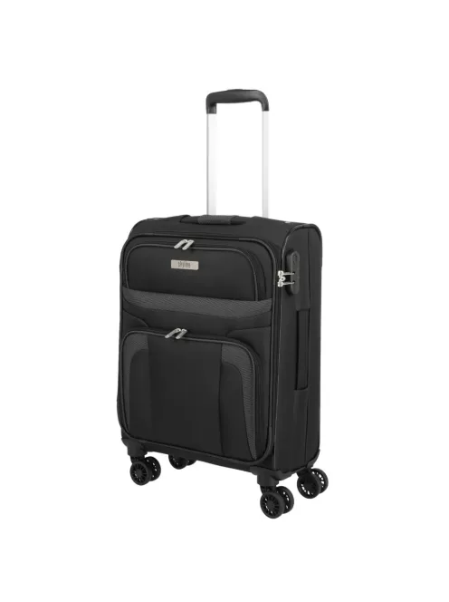 Travelite Orlando S 4w Fekete 4 kerekű kabinbőrönd