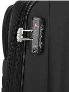 Travelite Orlando S 4w Fekete 4 kerekű kabinbőrönd