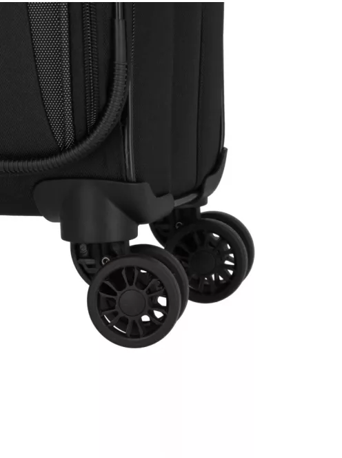 Travelite Orlando S 4w Fekete 4 kerekű kabinbőrönd