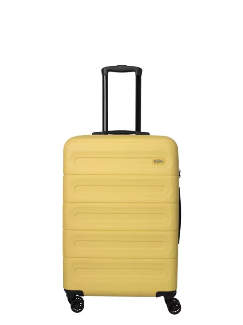 Skyline Travelite Goomera M Sárga közepes bőrönd