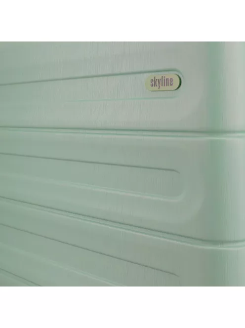 Skyline Travelite Goomera L Zöld nagy méretű bőrönd