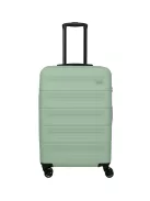 Skyline Travelite Goomera M Zöld közepes bőrönd