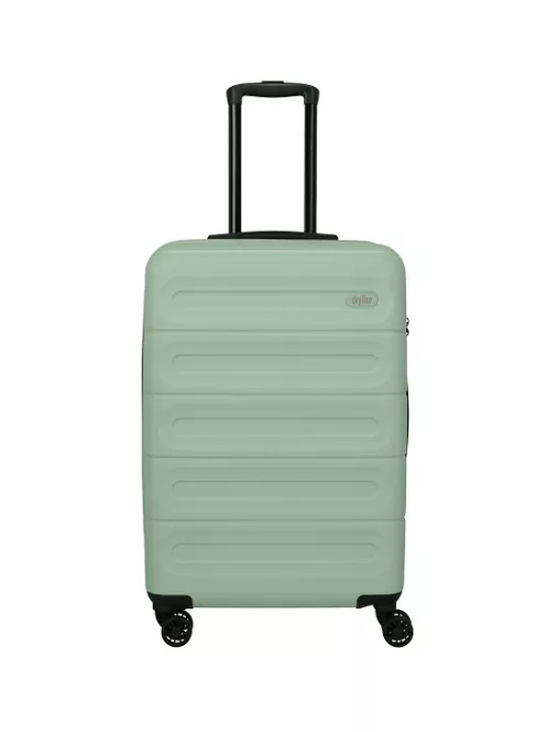 Skyline Travelite Goomera M Zöld közepes bőrönd
