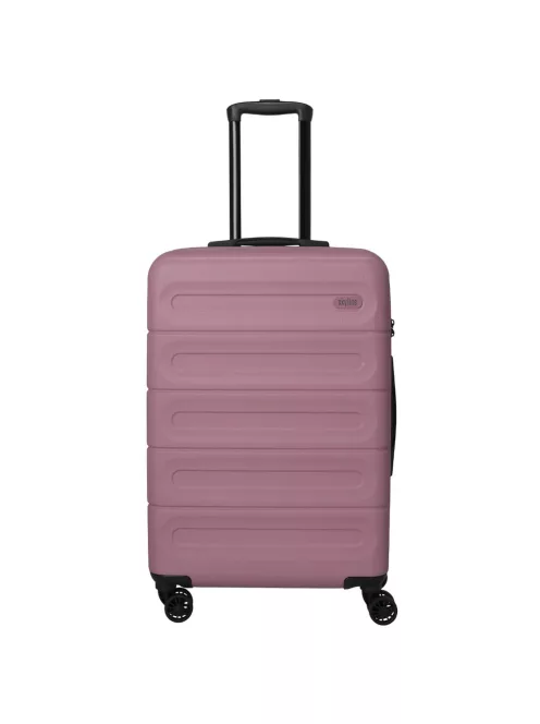 Skyline Travelite Goomera M Rózsaszín közepes bőrönd