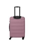 Skyline Travelite Goomera M Rózsaszín közepes bőrönd