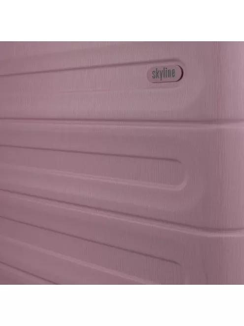 Skyline Travelite Goomera M Rózsaszín közepes bőrönd