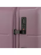 Skyline Travelite Goomera M Rózsaszín közepes bőrönd