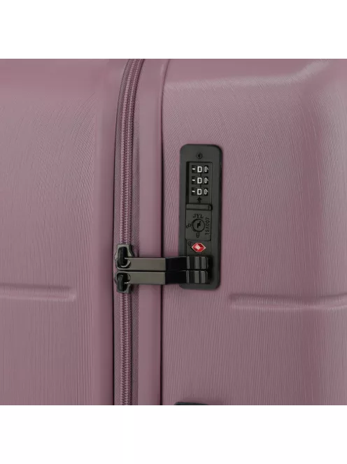 Skyline Travelite Goomera M Rózsaszín közepes bőrönd