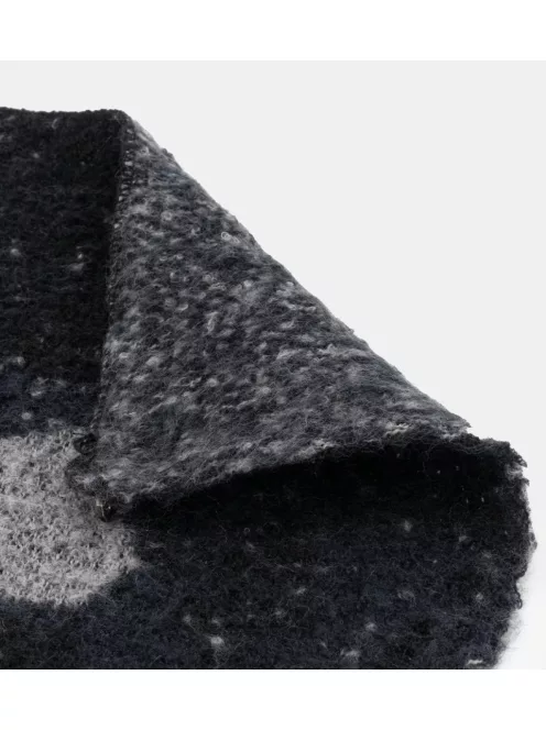 Anekke fekete női téli sál