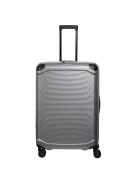 Travelite Millennium 4w L Silver nagy méretű bőrönd