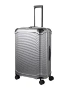 Travelite Millennium 4w L Silver nagy méretű bőrönd