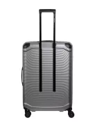 Travelite Millennium 4w L Silver nagy méretű bőrönd