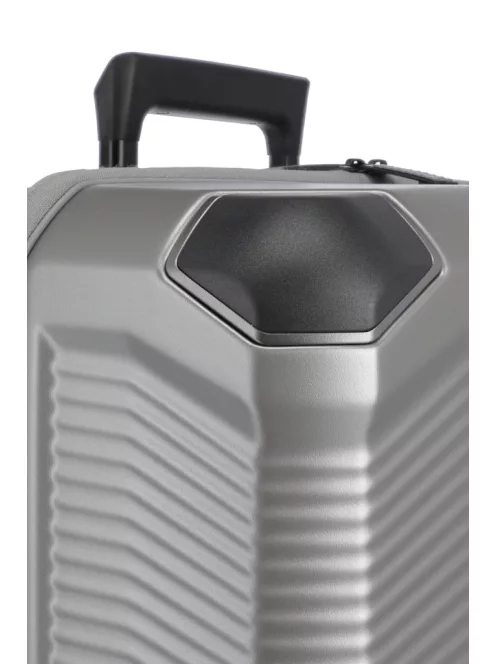 Travelite Millennium 4w L Silver nagy méretű bőrönd