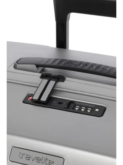 Travelite Millennium 4w S Silver kabinbőrönd