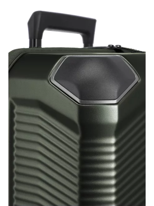 Travelite Millennium 4w L Pine green nagy méretű bőrönd