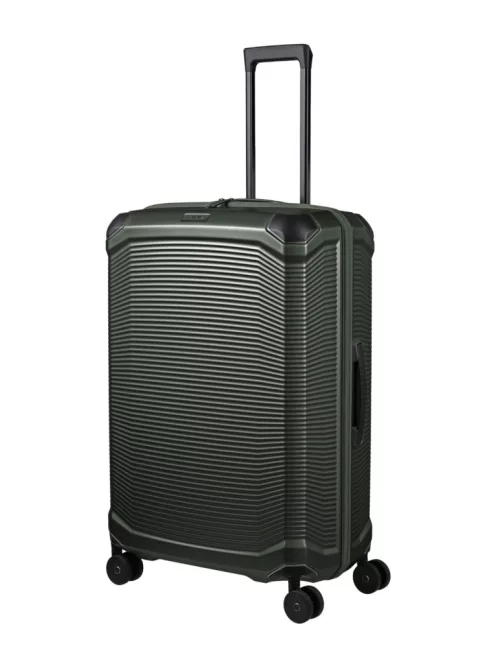 Travelite Millennium 4w L Pine green nagy méretű bőrönd