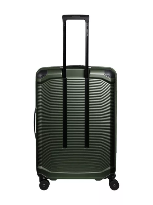 Travelite Millennium 4w L Pine green nagy méretű bőrönd