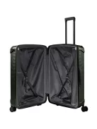 Travelite Millennium 4w L Pine green nagy méretű bőrönd