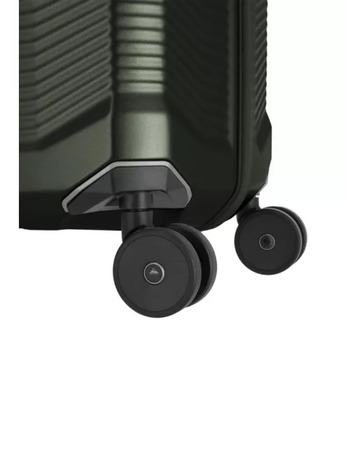 Travelite Millennium 4w L Pine green nagy méretű bőrönd