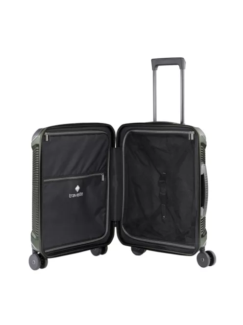 Travelite Millennium 4w S Pine green kabinbőrönd