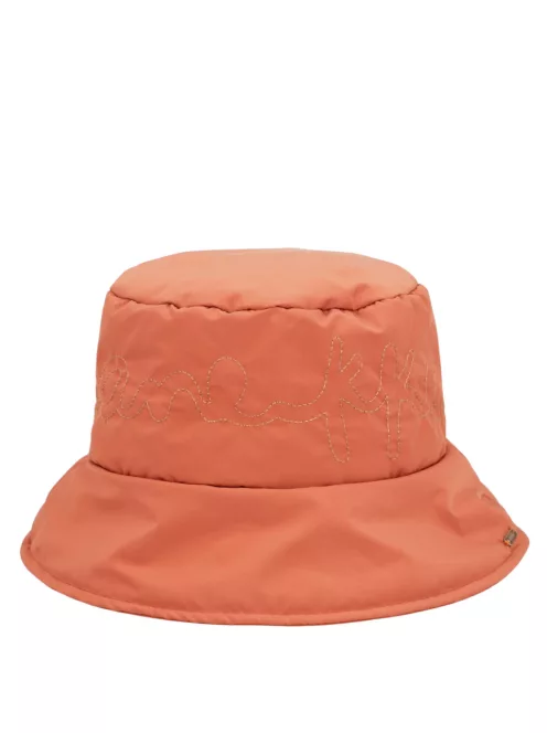 Anekke téglavörös női kalap