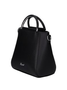 Karen 1680 fekete rostbőr női kézitáska