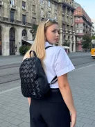 Chiara E 6028-G drapp női hátizsák