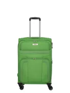 Travelite Skyline Orlando M zöld 4 kerekű bővíthető közepes bőrönd