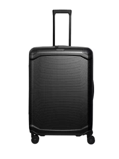 Travelite Millennium 4w L fekete nagy méretű bőrönd
