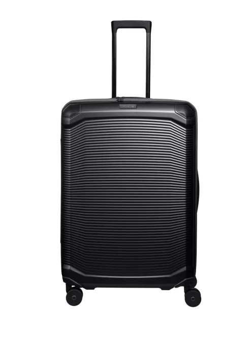 Travelite Millennium 4w L fekete nagy méretű bőrönd