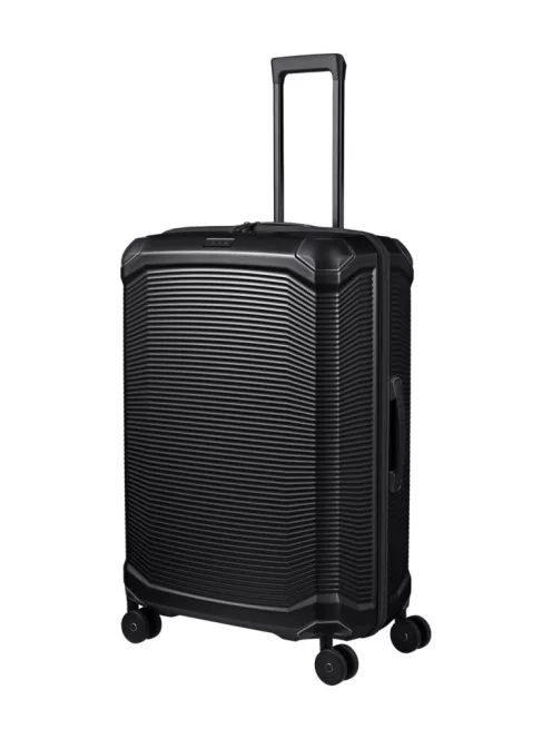 Travelite Millennium 4w L fekete nagy méretű bőrönd