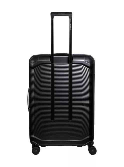 Travelite Millennium 4w L fekete nagy méretű bőrönd
