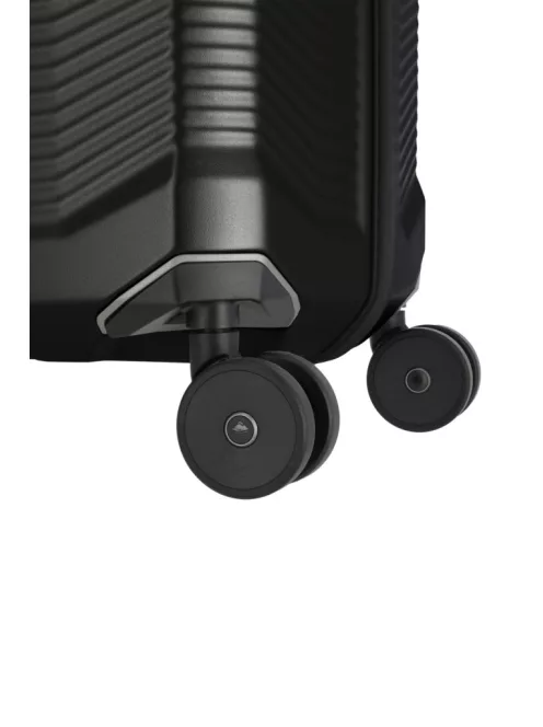 Travelite Millennium 4w L fekete nagy méretű bőrönd