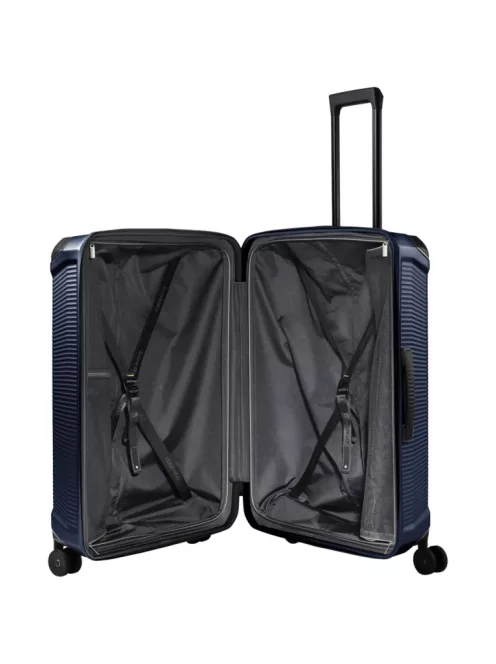 Travelite Millennium 4w L navy nagy méretű bőrönd
