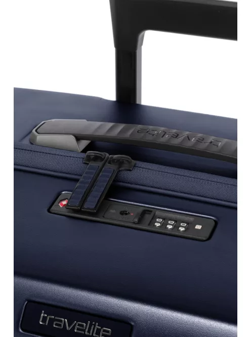 Travelite Millennium 4w L navy nagy méretű bőrönd