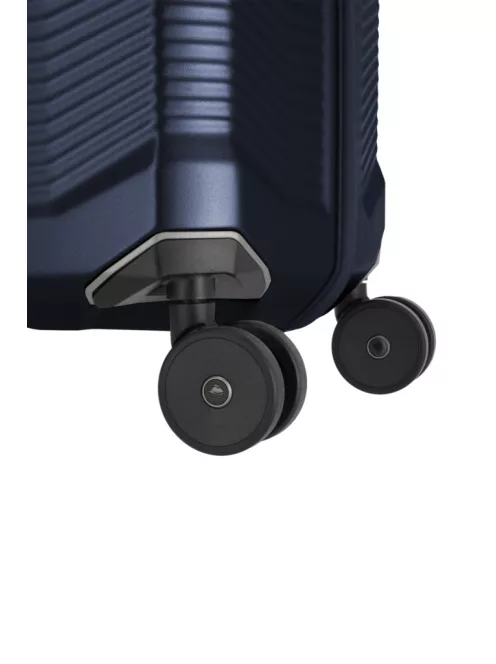 Travelite Millennium 4w L navy nagy méretű bőrönd
