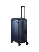 Travelite Millennium 4w M navy bővíthető közepes méretű bőrönd