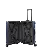 Travelite Millennium 4w M navy bővíthető közepes méretű bőrönd