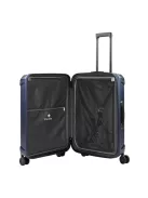 Travelite Millennium 4w M navy bővíthető közepes méretű bőrönd