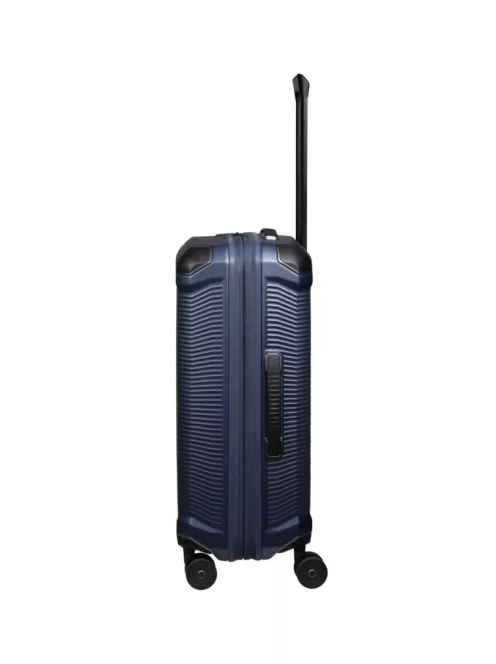 Travelite Millennium 4w M navy bővíthető közepes méretű bőrönd