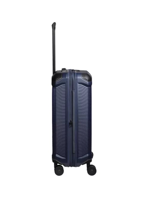 Travelite Millennium 4w M navy bővíthető közepes méretű bőrönd