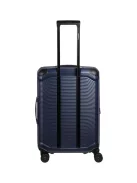 Travelite Millennium 4w M navy bővíthető közepes méretű bőrönd