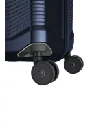 Travelite Millennium 4w M navy bővíthető közepes méretű bőrönd