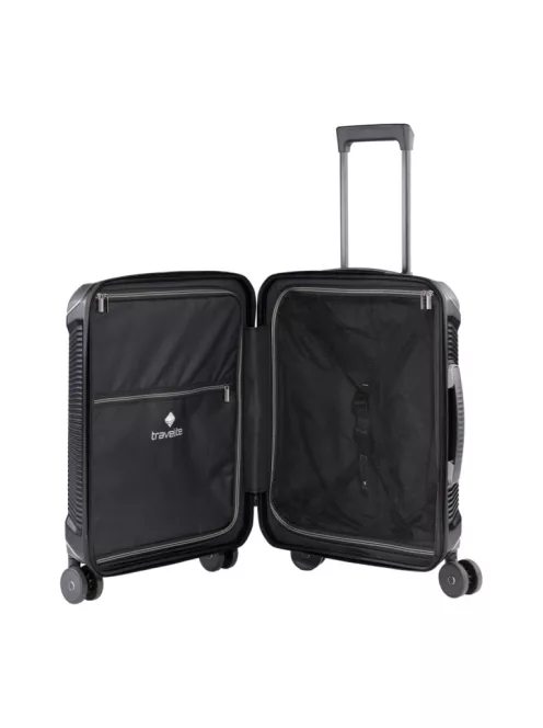 Travelite Millennium 4w S fekete kabinbőrönd