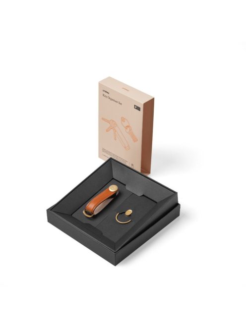 Orbitkey key organiser set cognac tan / GLT2-CGT-201