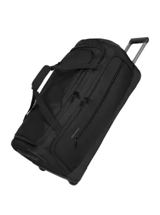   Travelite Crosslite fekete 2 kerekű gurulós utazótáska 79cm