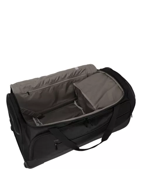 Travelite Crosslite fekete 2 kerekű gurulós utazótáska 79cm