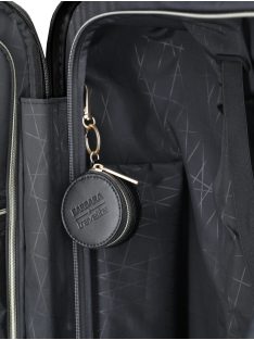   Travelite Barbara Novelty fekete 4 kerekű női nagy bőrönd