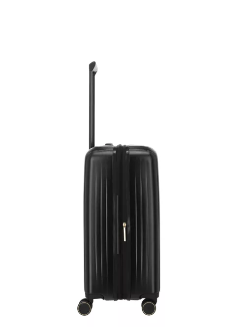 Travelite Barbara Novelty fekete 4 kerekű női közepes bőrönd