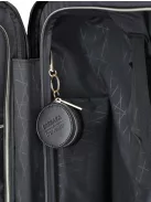 Travelite Barbara Novelty fekete 4 kerekű női közepes bőrönd